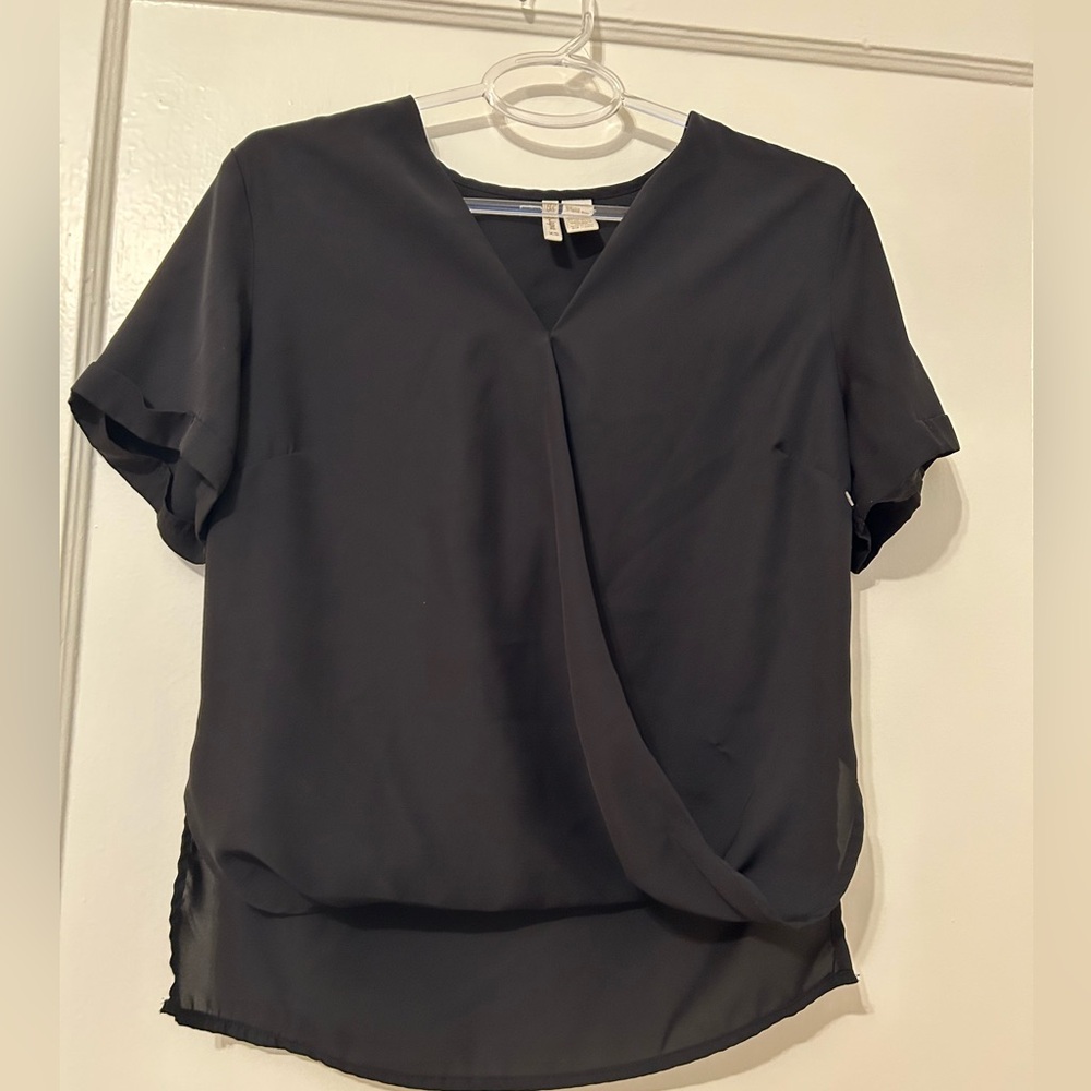 Elegant Black Women's Top